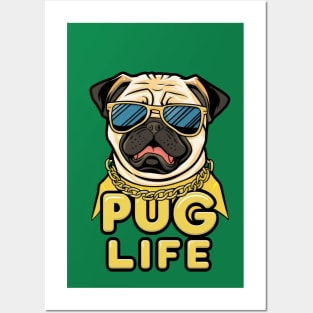 Pug Life Posters and Art